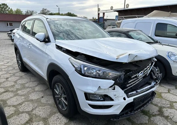 opolskie Hyundai Tucson cena 53700 przebieg: 45414, rok produkcji 2019 z Nysa